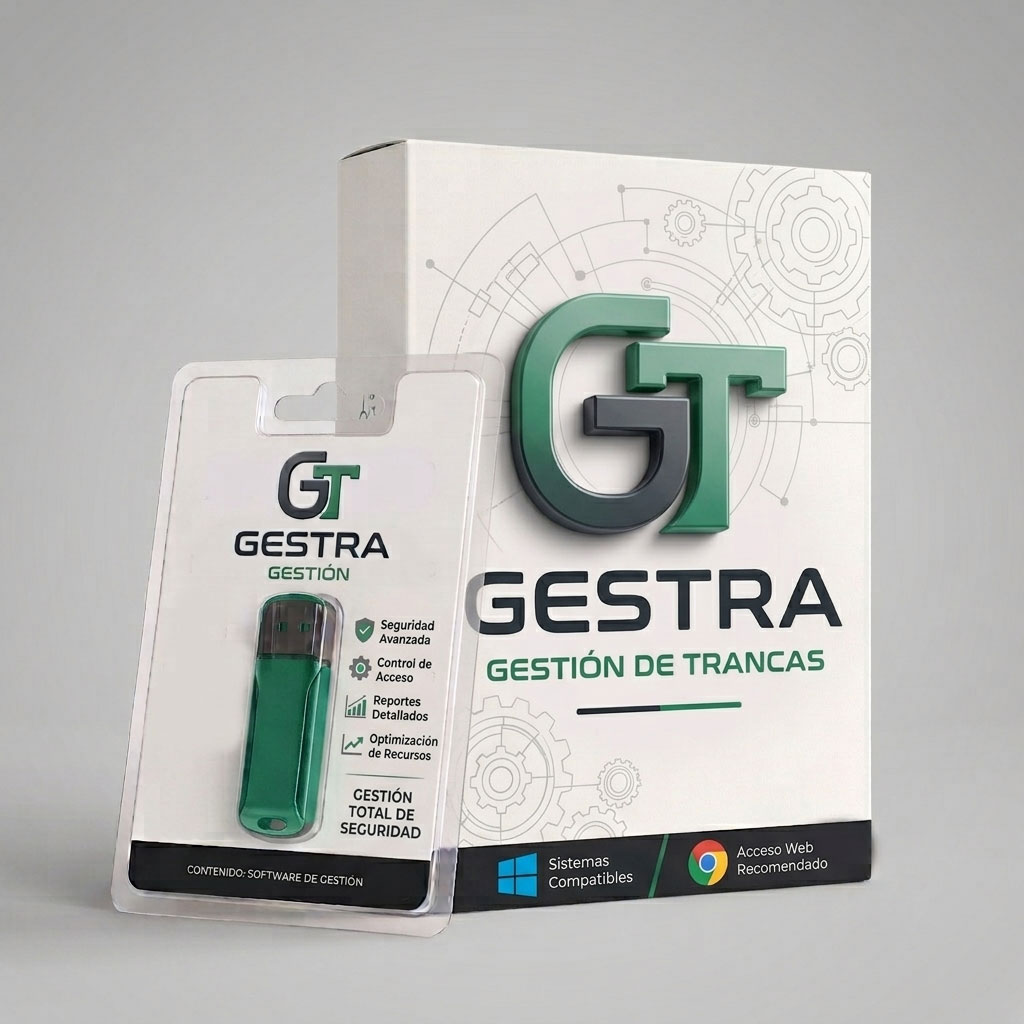 Caja del software GESTRA — Gestión de trancas